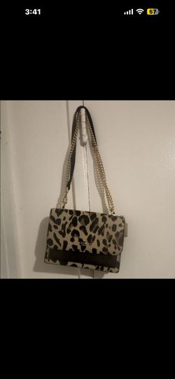 Coach Leopard Print Crossbody Bag