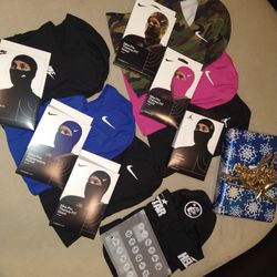 Nike Unisex Pro Hood Balaclava Ski Mask • Hyperwarm x ThermaFIT Shiesty Football Winter Masks ~ $5 Gift Wrapping! ~ Christmas Gift 