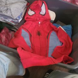 Boys Spiderman Sweater/ Sueter De Spiderman De Niño 