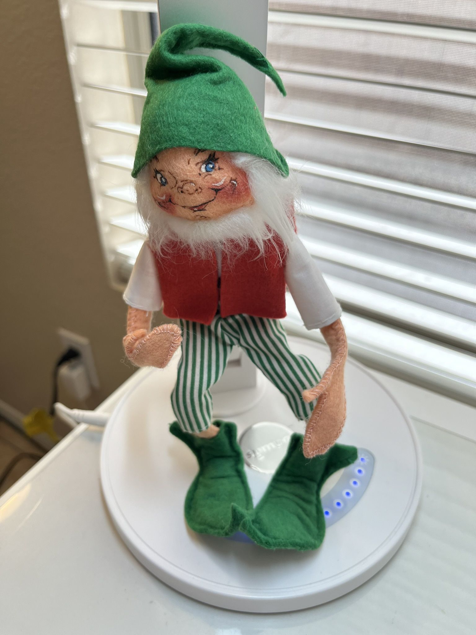 1991 Vintage Annalee Boy Christmas Elf