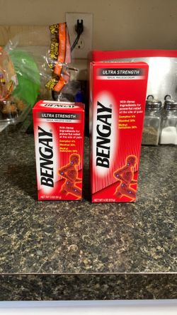 BENGAY Ultra Strength-2 Items!($15.88+ Value)
