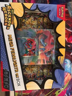 Pokémon Mega Feraligatr ex Box Ascended Heroes