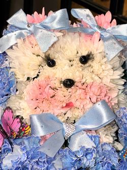 Fresh flower arrangements