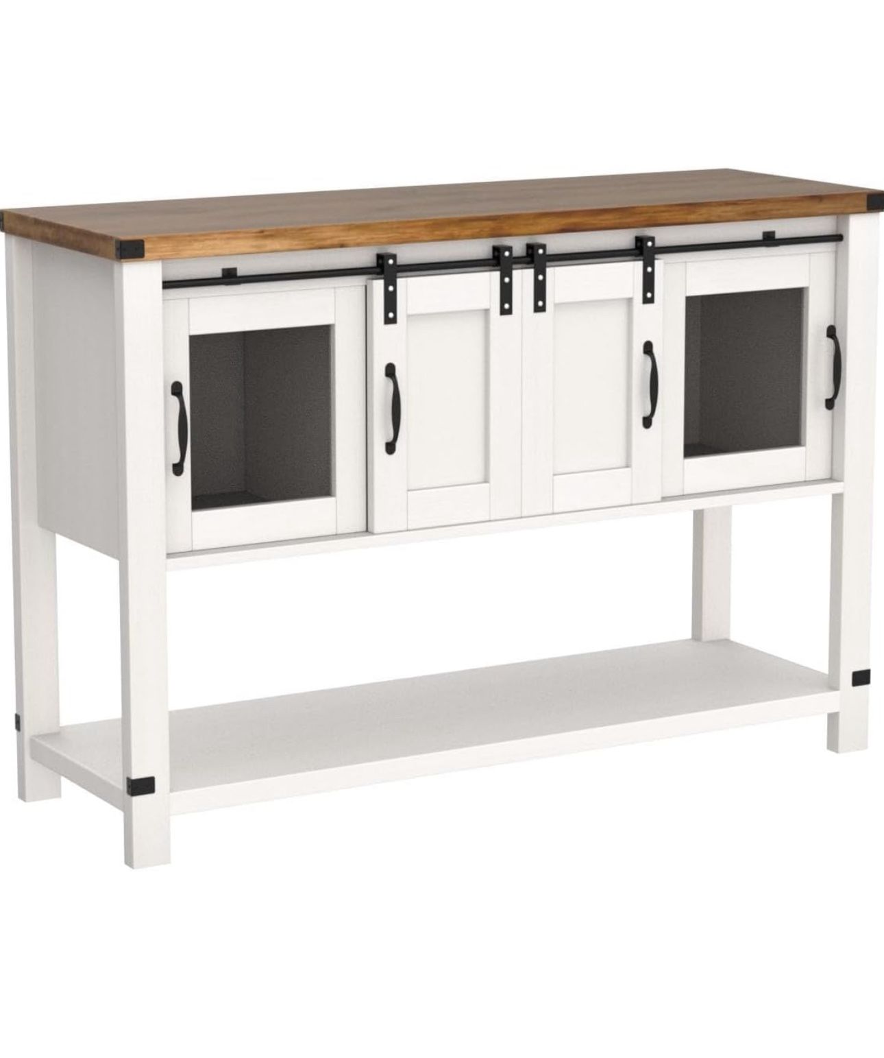 Farmhouse Coffee Bar Cabinet