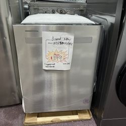 Dishwasher, 24’ Stainless Steel, Brand New Whirlpool 