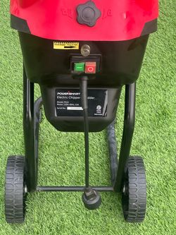 Power smart chipper shredder