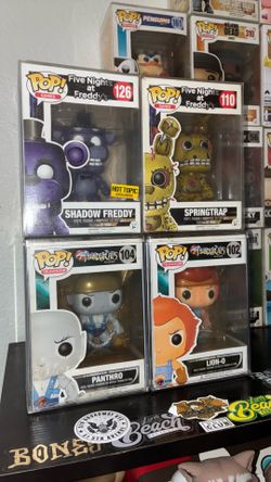 FNAF and Thundercats Funko pops