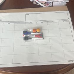 Magnetic Monthly Planner