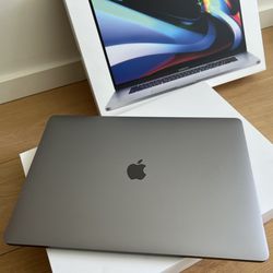 8TB SSD 32GB RAM 16” MacBook Pro Touch Bar 2.6GHz 6-Core i7 CPU Retina Display AppleCare + 2024
