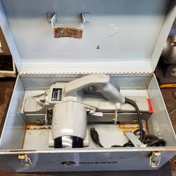 Rockwell Model 126 Heavy Duty Porta-plane With Original Metal Case