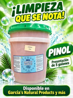 Garcia's Bubbles Pinol Cleaner 5 Gallon Bucket