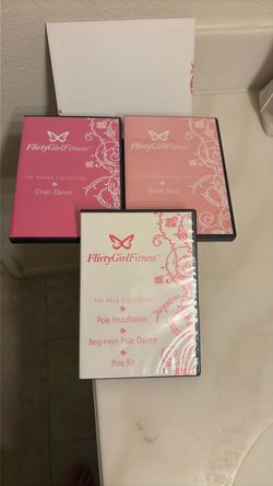 Flirty Girl Fitness DVD and Pole