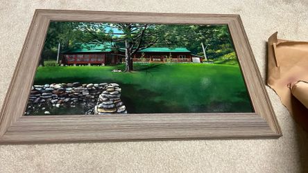 I hand-Painted Picture It’s About A 12 X 18