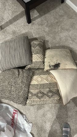 Set of 6 Decorative Throw Pillows