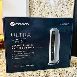 Motorola Router/Modem  - MG8702