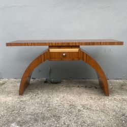 Art Deco console table with drawer