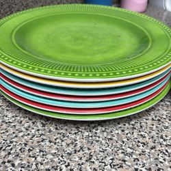 Set de 22 piezas vajilla de plastico