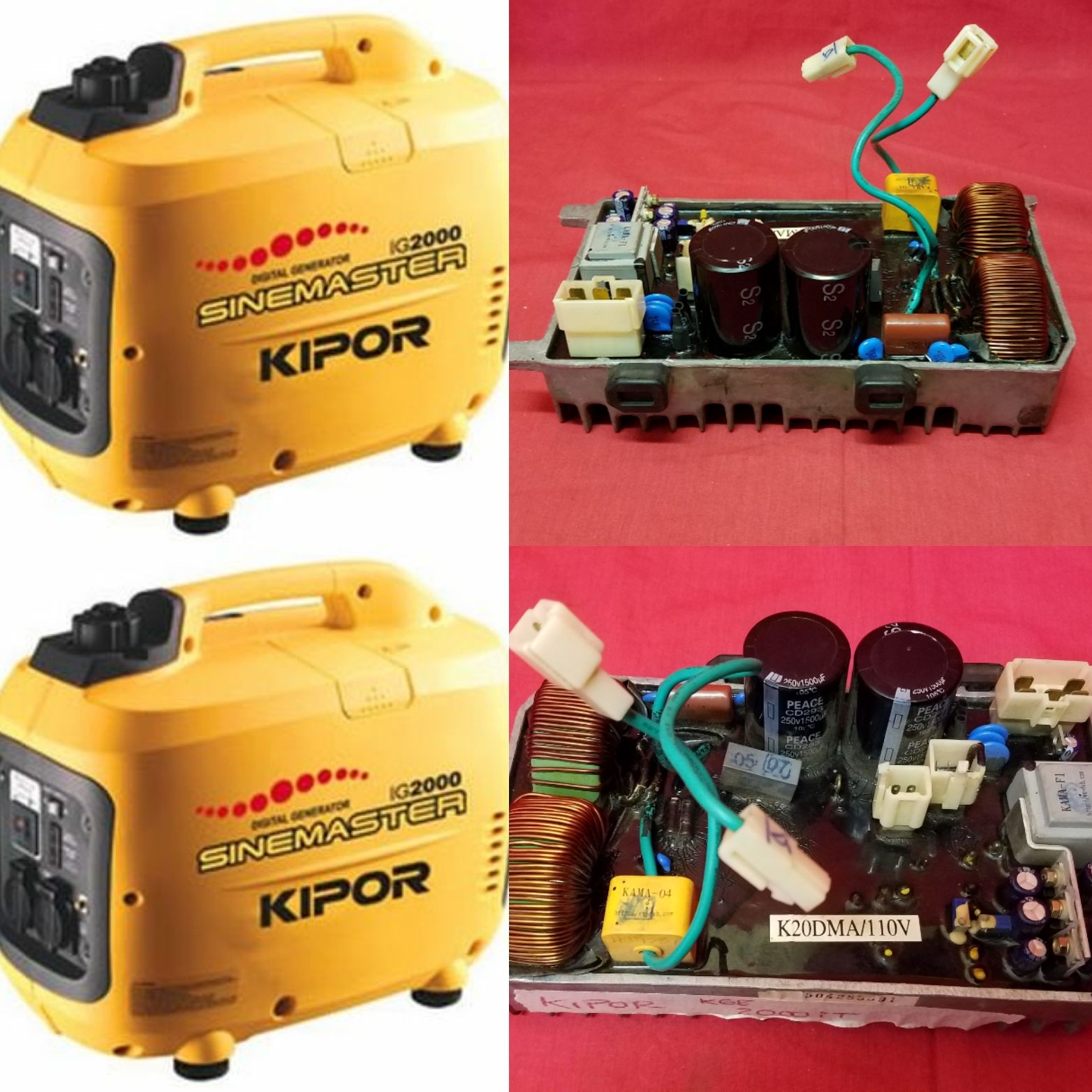 Kipor Sinemaster Digital Generator ig2000 module inverter