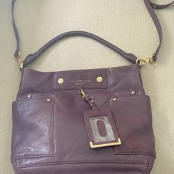 Marc By Marc Jacobs Purple Bag With Shoulder Strap
