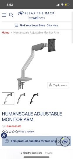 Monitor arm & Monitor