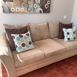Couch and loveseat