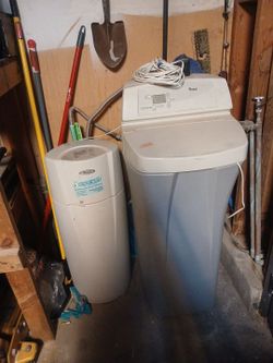 Whirlpool water softener and filter