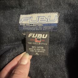 Men’s Fubu Jean Jacket Size XL