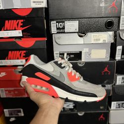Nike Air Max 90 Infrared size 11.5 USED But Clean