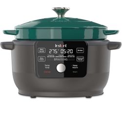NEW in Box Iron Dutch Oven Instapot 5-in-1 Electric 6 Quart