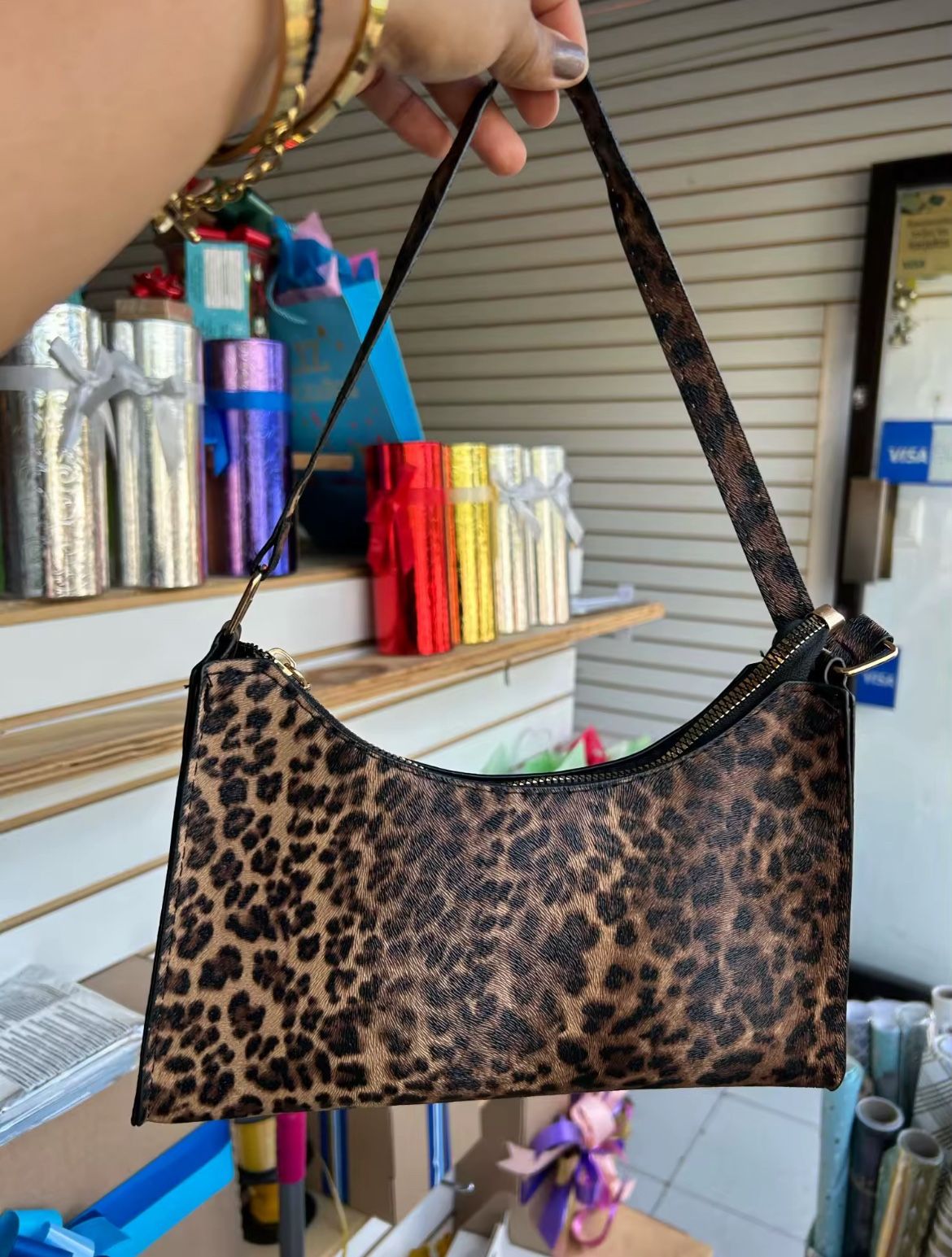 Leopard Print Bag