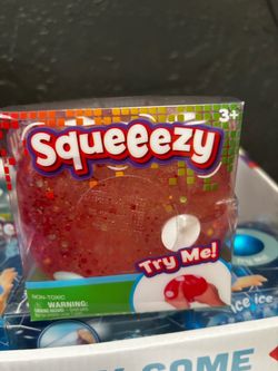 Squeeezy Glitter Stress Ball Toy