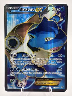 Blastoise EX Full Art Pokémon Card 142/146
