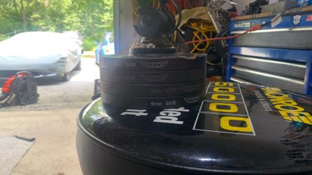 Four wheel spacers