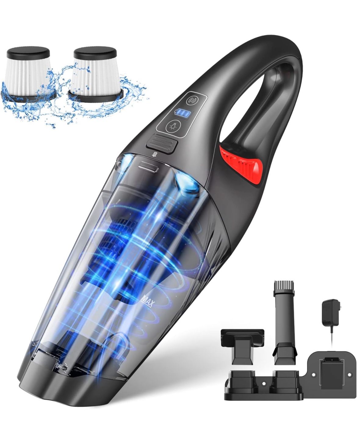 IMINSO Handheld Vacuum Cordless Hand Vacuum with 9000PA/LED
