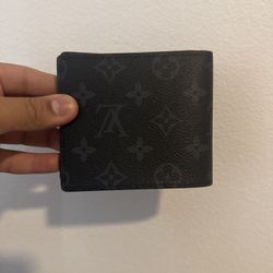 Leather black wallet