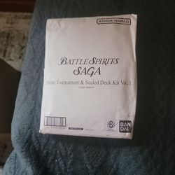 Battle Spirits Saga Store Tournament & Sealed Deck Kit Vol 1 from Bandai Namco 12 total kits at $25 each OBO