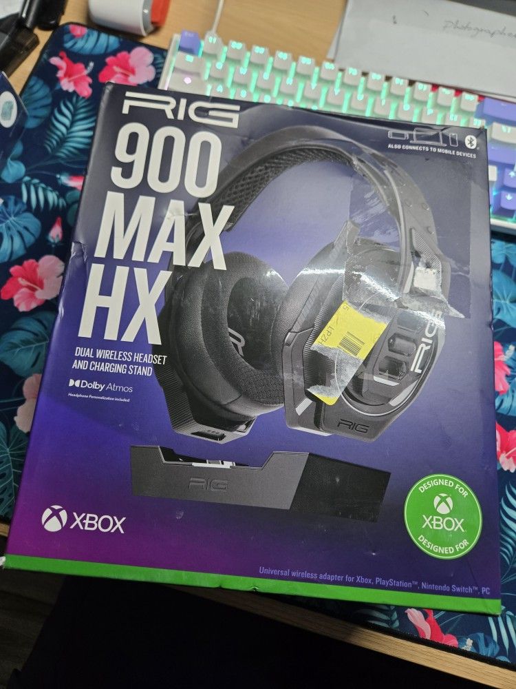 900 Max HX Wireless Gaming Headset 