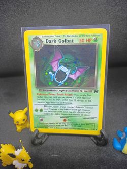Pokemon 1999 dark golbat holo team rocket lp