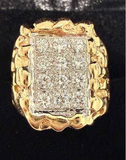 Nugget Diamond 14Kt