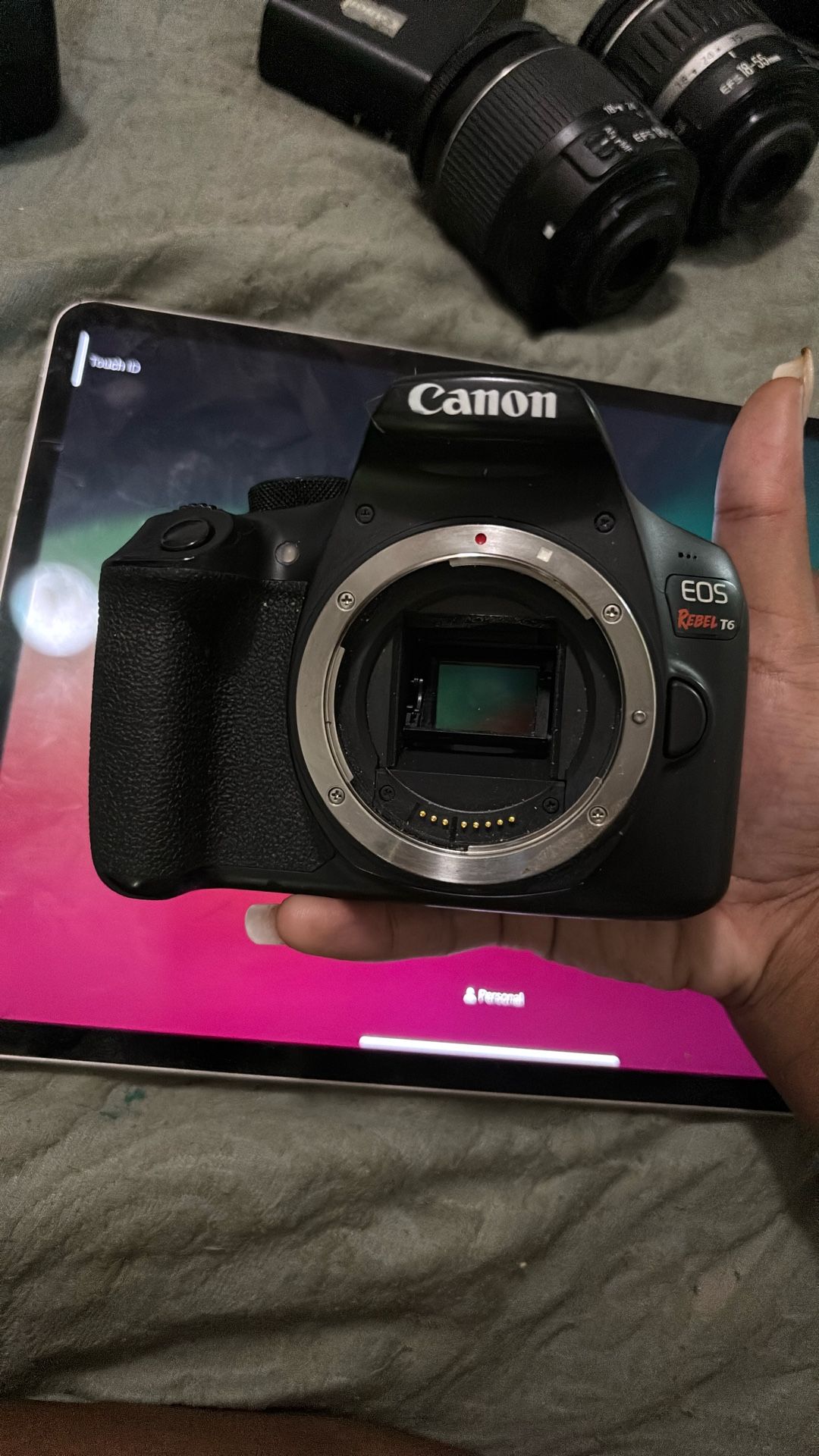 Canon Rebel T6 DSLR