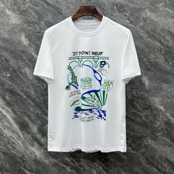 Louis Vuitton  White T-shirt 2024 New