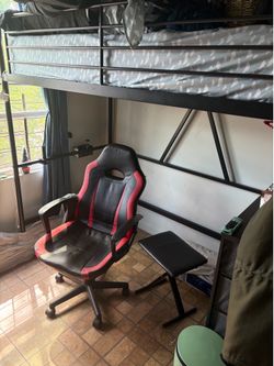 Twin loft bed frame