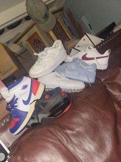 Nike jordans reebok new balance