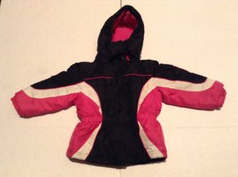 Girls 4T Faded Glory Puff Jacket