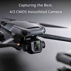 DJI Mavic 3 Fly More Combo, Drone with 4/3 CMOS Hasselblad Camera, 5.1K Video, 28x Zoom