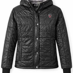Fox Racing Quilted Hooded Jacket – Medium (Unisex Fit)