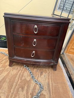 Wood night tables