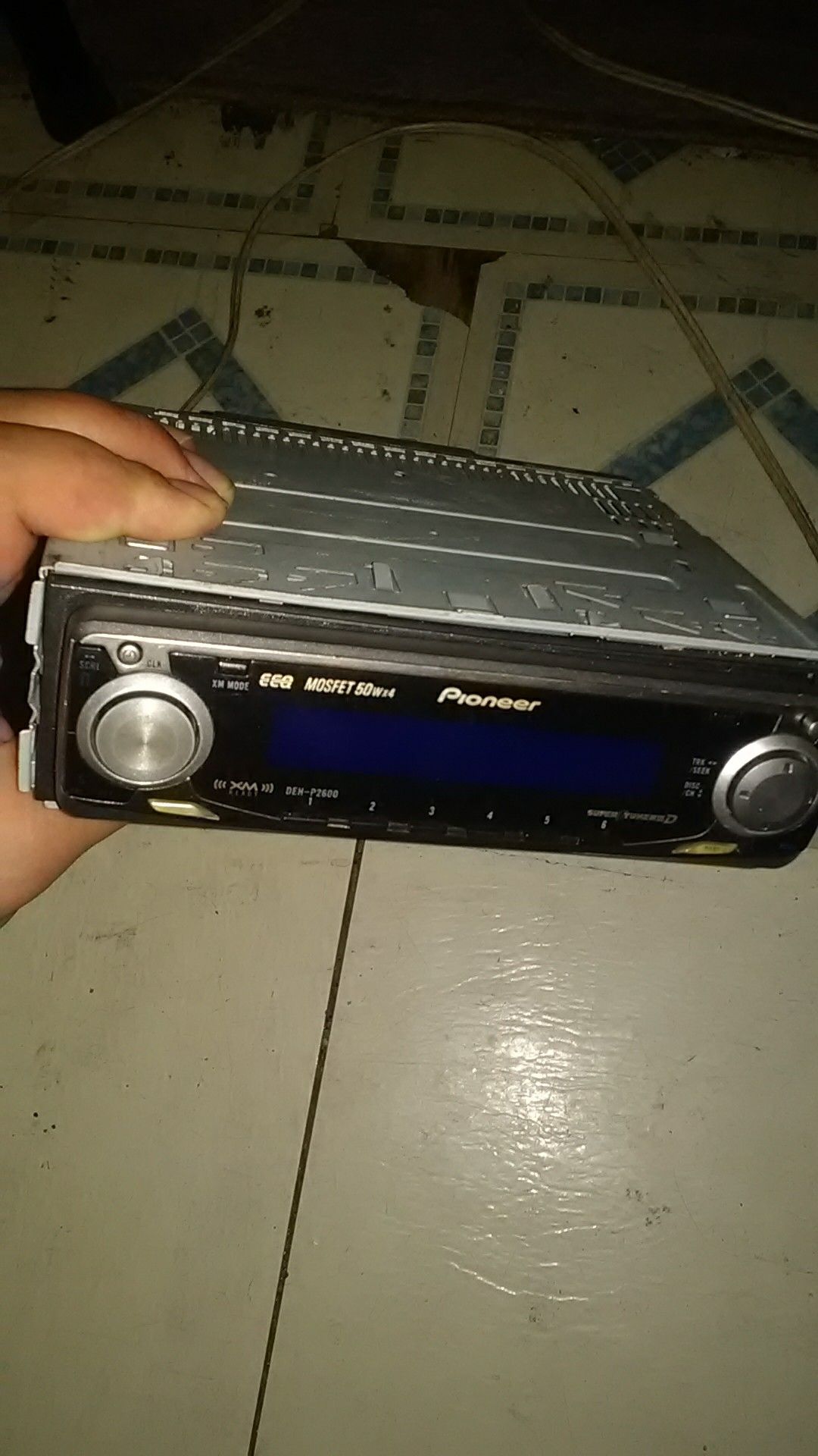 Pioneer cd stereo and amp $20 no less