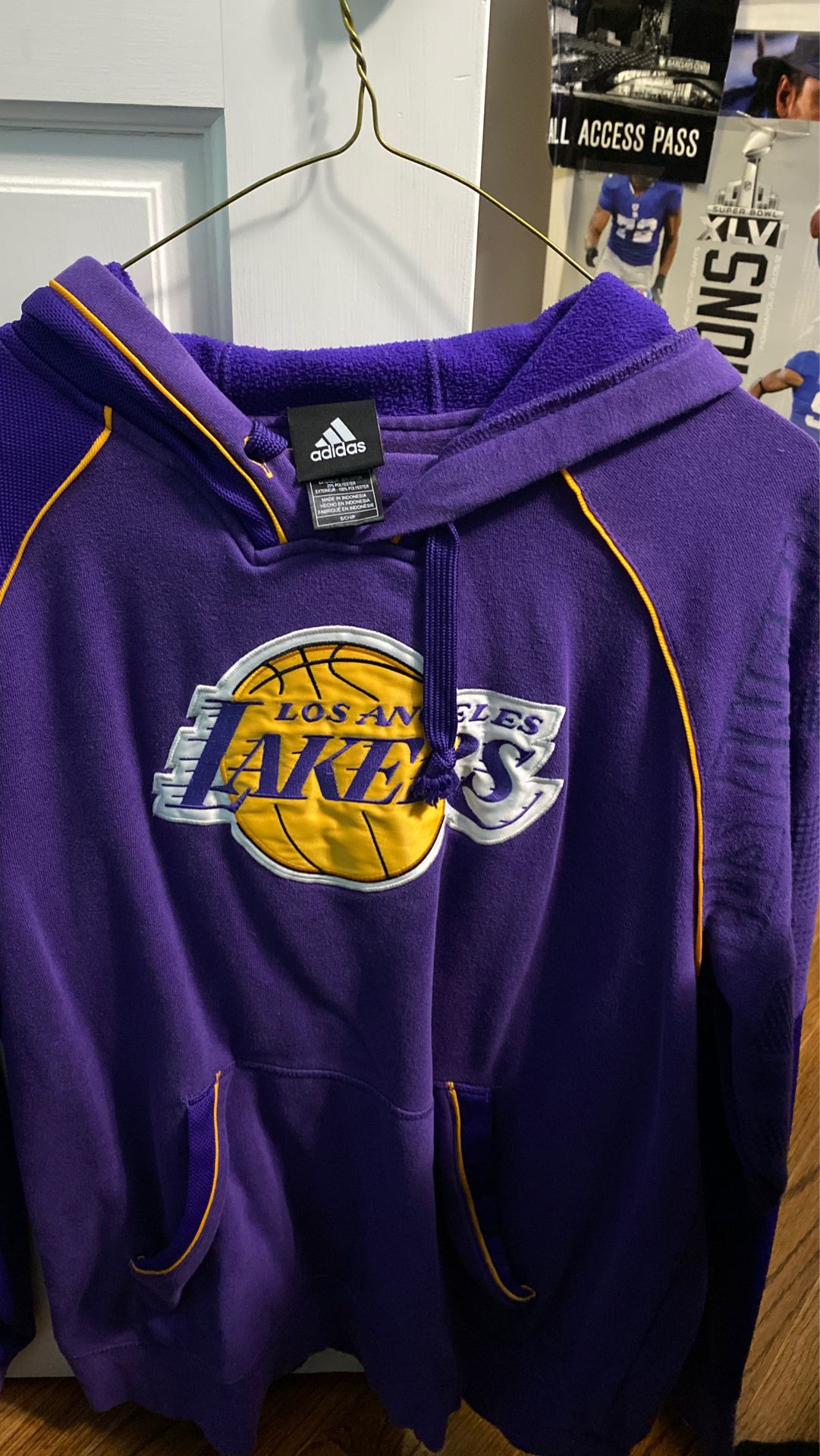 Vintage Los Angeles Lakers Hoodie Size Small