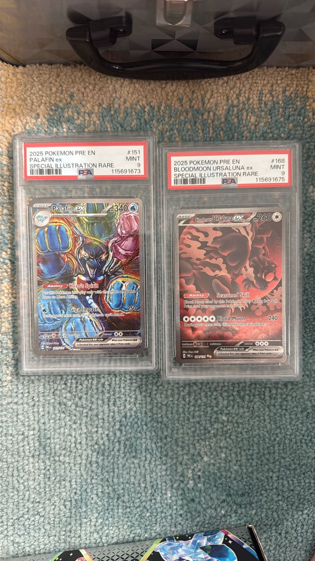 Bloodmoon Ursaluna & Palafin PSA 9
